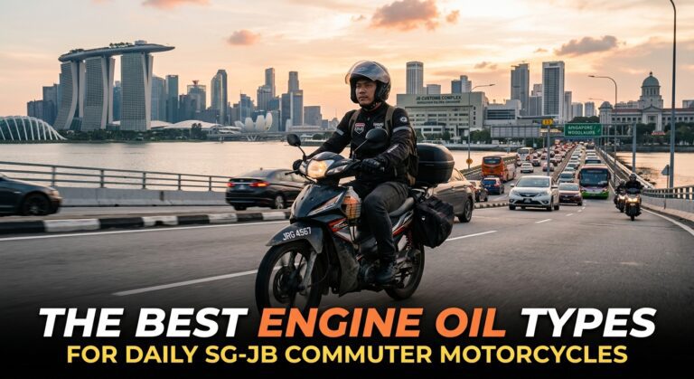 The Best Engine Oil Types for Daily SG-JB Commuter Motorcycles