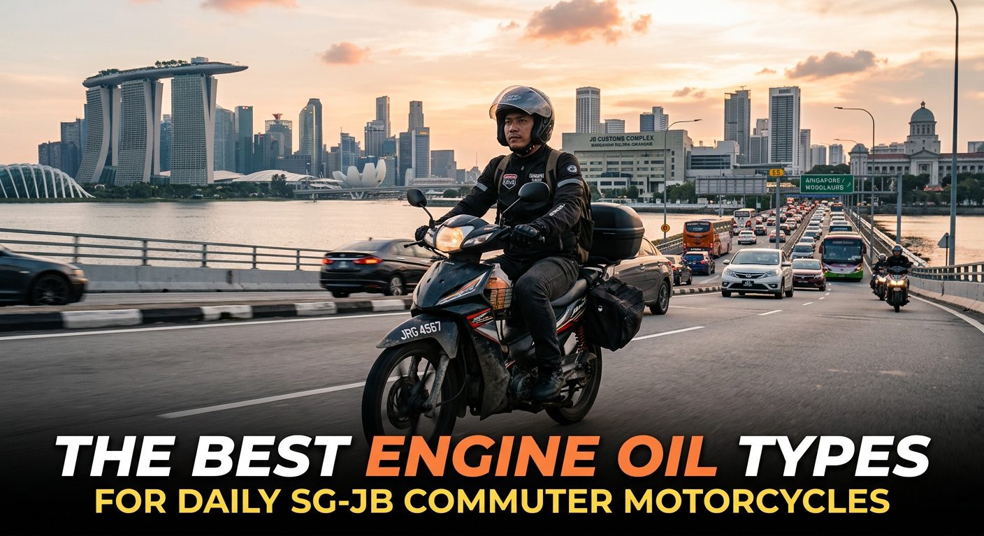 The Best Engine Oil Types for Daily SG-JB Commuter Motorcycles